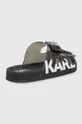 Karl Lagerfeld klapki JELLY STRAP KL80720.F00 czarny