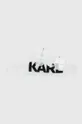 biały Karl Lagerfeld klapki JELLY STRAP KL80720.F11 Damski