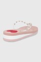 Obuwie Love Moschino japonki JA28093G1EI31998 transparentny