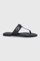 crna Kožne sandale Calvin Klein Ženski