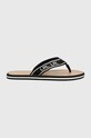 Lauren Ralph Lauren japonki Roxxy tekstylny czarny 802860824001.001