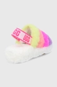 UGG kapcie wełniane Fluff Yeah Slide Cholewka: Wełna, Wnętrze: Materiał tekstylny, Wełna, Podeszwa: Materiał syntetyczny