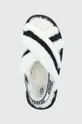 λευκό UGG - Μάλλινες παντόφλες Disco Cross Slide