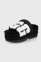 UGG slippers Maxi Slide  Uppers: Textile material Inside: Textile material, Wool Outsole: Synthetic material, Textile material