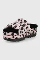 UGG slippers Maxi Slide  Uppers: Textile material Inside: Textile material, Wool Outsole: Synthetic material, Textile material