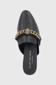 Kožené pantofle Kurt Geiger London Chelsea černá 5126400109.BLACK