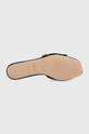 Kožené šľapky Kurt Geiger Kensington Flat 8496100309.BLACK čierna