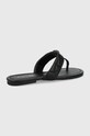 Kurt Geiger London japonki skórzane Kensington T-Bar 8651400109.BLACK czarny SS22