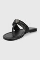 Obuća Kožne japanke Kurt Geiger London 8651400109.BLACK crna