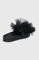 Обувки Кожени чехли Red Valentino XQ2S0G86LQR.0NO черен
