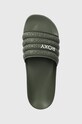 Pantofle Roxy Slippy zelená ARJL100999