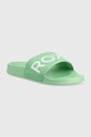 Roxy klapki Slippy ARJL100679 zielony SS24