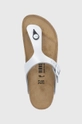 srebrna Japanke Birkenstock Gizeh