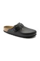 Kožne natikače Birkenstock Boston 60193 crna SS22