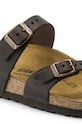 Shoes Birkenstock nubuck sliders Mayari 171323 brown