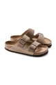 béžová Kožené pantofle Birkenstock Arizona