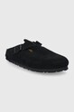 Natikače od brušene kože Birkenstock Boston 660473 crna SS22