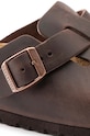 Взуття Шкіряні шльопанці Birkenstock Boston 860133 коричневий