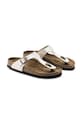 Birkenstock japonki skórzane Gizeh beżowy 943873