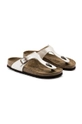 μπεζ Δερμάτινες σαγιονάρες Birkenstock Gizeh