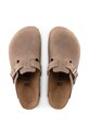 Шлепанцы из нубука Birkenstock Boston 960813 коричневый