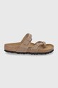 Birkenstock bőr papucs Mayari nappa bőr bézs 1011433