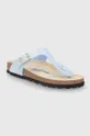 Birkenstock japonki Gizeh BS niebieski