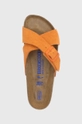 oranžna Natikači iz semiša Birkenstock Siena