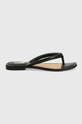 fekete Mexx bőr flip-flop Sandal Jill Női