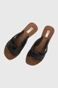 Кожаные шлепанцы Mexx Sandal Janice чёрный