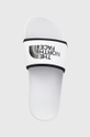 white The North Face sliders