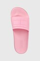 Чехли Tommy Jeans розов EN0EN01820.THE.FLATFOR