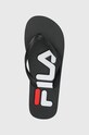 Fila slapi Troy negru FFW0005