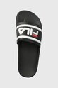 Fila papuci Morro Bay Zeppa negru FFW0048