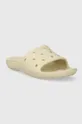 Шльопанці Crocs Classic Crocs Slide бежевий