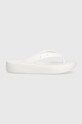 Crocs japonki Classic Platform Flip platforma biały 207714.100