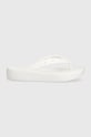 Crocs infradito Classic Platform Flip platform bianco 207714.100