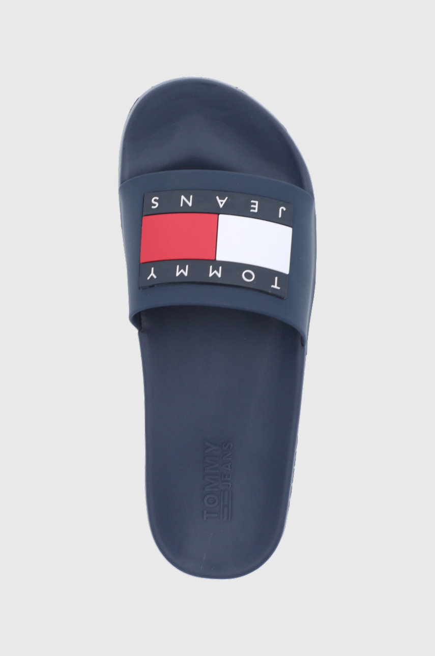 sötétkék Tommy Jeans papucs