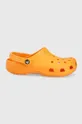 оранжевый Шлепанцы Crocs Женский