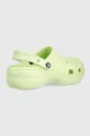 Šľapky Crocs Classic Platform Clog zelená