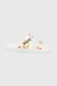 Crocs klapki Tie Dye syntetyczny multicolor 207283.928