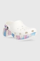 Шлепанцы Crocs Classic Platform белый