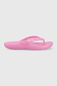 Žabky Crocs Classic plochý fialová 207713.6SW