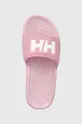 pink Helly Hansen sliders