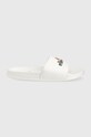 Šľapky Ellesse imitácia kože biela SGMF0397
