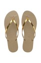 Havaianas slapi You Metallic sintetic aur H4135102.9371P