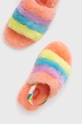 πολύχρωμο Παιδικές μάλλινες παντόφλες UGG Fluff Yeah Slide