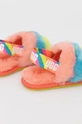 Детские тапки UGG Fluff Yeah Slide  Голенище: Текстильный материал Внутренняя часть: Текстильный материал Подошва: Синтетический материал