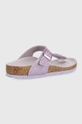 Birkenstock gyerek tangapapucs lila