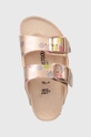 μπεζ Παιδικές παντόφλες Birkenstock